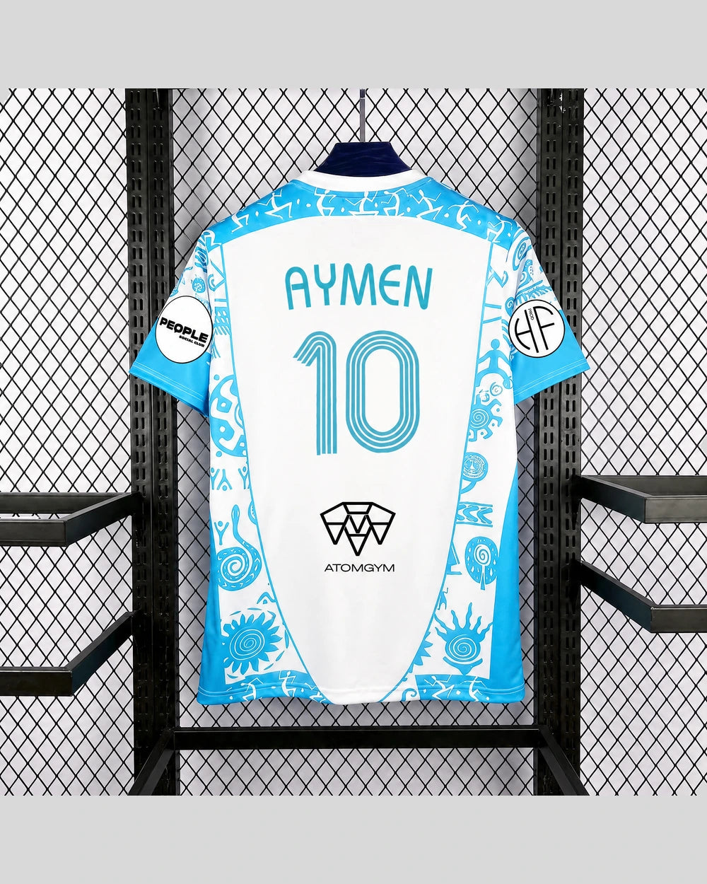 Maillot HMI Bleu Dos